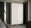 Eleganter Kleiderschrank mit fünf Fächern Jotunheimen 123, Farbe: Weiß - Abmessungen: 208 x 120,5 x 62 cm (H x B x T)
