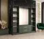 Kleiderschrank mit modernen Design und genügend Stauraum Similaun 72, Farbe: Grün - Abmessungen: 202 x 201 x 40 cm (H x B x T), mit 10 Fächern und zwei Schubladen