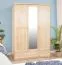 Kiefer Kleiderschrank Breite 120 cm