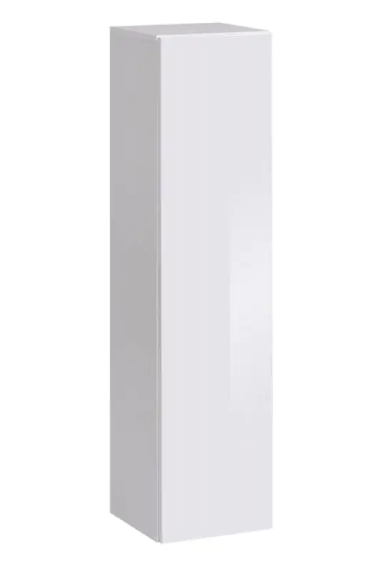 Eleganter Hängeschrank Fardalen 05, Farbe: Weiß - Abmessungen: 120 x 30 x 30 cm (H x B x T), mit drei Fächer
