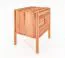Nachtkommode Wellsford 04 Kernbuche massiv geölt - Abmessungen: 64 x 60 x 36 cm (H x B x T)