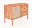 Kommode Wellsford 16 Kernbuche massiv geölt - Abmessungen: 69 x 97 x 46 cm (H x B x T)