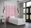 Elegantes Wandpaneel Farbe: Rosa - Abmessungen: 42 x 42 x 4 cm (H x B x T)