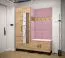 Elegantes Wandpaneel Farbe: Rosa - Abmessungen: 42 x 42 x 4 cm (H x B x T)