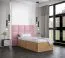 Elegantes Wandpaneel Farbe: Rosa - Abmessungen: 42 x 42 x 4 cm (H x B x T)