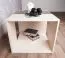 Jugendzimmer - Tisch Matthias 10, Farbe: Creme / Braun - Abmessungen: 47 x 57 x 56 cm (H x B x T)