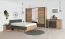 Kommode Cerdanyola 10, Farbe: Eiche / Grau - Abmessungen: 91 x 148 x 40 cm (H x B x T)