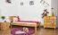 Jugendbett Wooden Nature 02 Eiche geölt, massiv - Liegefläche 90 x 200 cm (B x L)