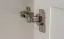 Schrank Kiefer Vollholz massiv weiß lackiert 002 - Abmessung 190 x 47 x 60 cm (H x B x T)
