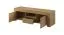 TV-Unterschrank mit einen Wandregal Totnes 12, Farbe: Eiche Riviera - Abmessungen: 50 x 155 x 47 cm (H x B x T)