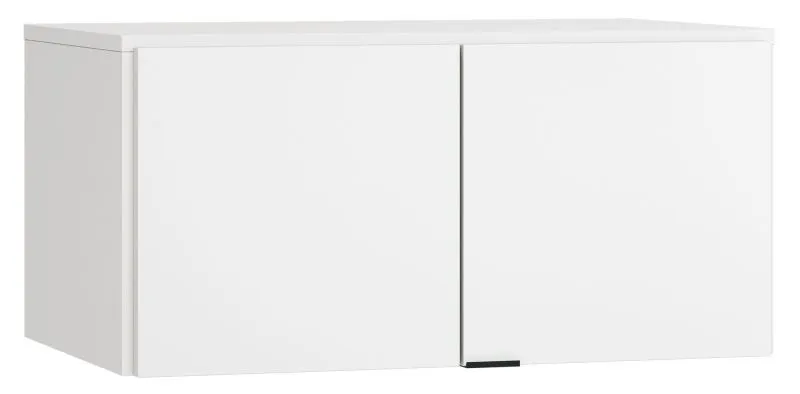 Aufsatz für zweitürigen Kleiderschrank Chiflero, Farbe: Weiß - Abmessungen: 45 x 93 x 57 cm (H x B x T)