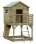 Kinderspielhaus S20A1, Dach: Grün - Abmessungen: 150 x 331 cm (B x T)