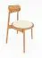 Stuhl, 2er Set, Wellsford 56 Wildeiche massiv geölt - Abmessungen: 80 x 47 x 50 cm (H x B x T)