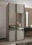 Kleiderschrank / Schiebetürenschrank | 6 Fächer | Spiegel | Soft-Close | 245,5 x 120 x 64 cm | 2 Schiebetüren | 2 Kleiderstangen | Farbe: Kaschmir