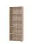 Regal mit fünf Fächer Knide 10, Farbe: Eiche Grau, ABS-Kantenschutz, für Wohnzimmer, Maße: 176,5 x 70 x 24,5 cm, schlichtes Design