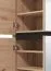 Garderobenschrank | 2 Spiegeltüren | Farbe: Eiche Artisan | 9 Fächer | Maße: 80 x 40 x 205,5 cm | 4 Drehtüren | ABS-Kanten | für den Vorraum