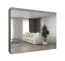 Drehtürenschrank / Kleiderschrank Korab 153, Farbe: Kaschmir, drei Kleiderstangen, Soft-Close-Funktion, 2,5 Meter breit, fünf Spiegeltüren, Griffe: Kaschmir