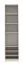 Offener Kleiderschrank | Regal | Cabecao 05 | Kaschmir | 7 Fächer | 206 x 50 x 51 cm | ausreichend Platz | schlichtes Design | eckig | Einfarbig