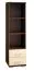 Regal Trelew 21, Farbe: Wenge / Ahorn - 156 x 40 x 41 cm (H x B x T)