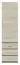 Schrank Pamulang 15, Farbe: Sonoma Eiche - Abmessungen: 200 x 52 x 40 cm (H x B x T)