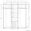 Schiebetürenschrank / Kleiderschrank Rabaul 41, Farbe: Sonoma Eiche - Abmessungen: 210 x 160 x 60 cm (H x B x T)