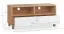 TV-Schrank / TV-Möbel | Farbe: Beige | zwei Schubladen | Maße: 120 x 47 x 55,5 cm | zwei Kabeldurchführungen | Soft-Close Funktion | zwei Fächer