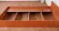 Doppelbett Corrientes 20 inkl. Lattenrost, Farbe: Erle - 180 x 200 cm (B x L)