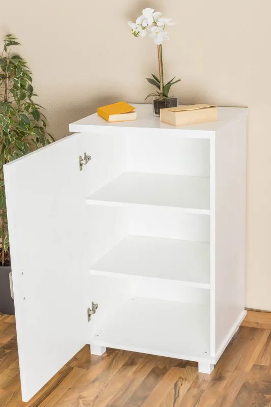 Weiße Kommode 60cm breit