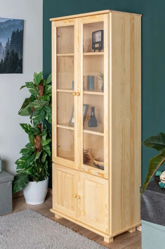 Vitrine Massivholz