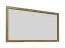 Spiegel Selun 16, Farbe: Eiche Dunkelbraun - 85 x 123 x 7 cm (H x B x T)