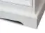 Schuhschrank Gyronde 30, Kiefer massiv Vollholz, weiß lackiert - 53 x 112 x 44 cm (H x B x T)
