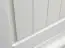 108 cm breiter Kleiderschrank mit 2 Türen | Farbe: Weiß Abbildung