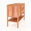 Kommode Wellsford 15 Kernbuche massiv geölt - Abmessungen: 84 x 97 x 46 cm (H x B x T)
