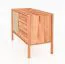 Kommode Wellsford 16 Kernbuche massiv geölt - Abmessungen: 69 x 97 x 46 cm (H x B x T)