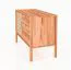 Kommode Wellsford 16 Kernbuche massiv geölt - Abmessungen: 69 x 97 x 46 cm (H x B x T)