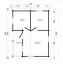 Gartenhaus Schmittenberg inkl. Fußboden - 70 mm Blockbohlenhaus, Grundfläche: 25,8 m², Satteldach