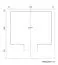Holz-Gartenhaus 5,3 x 5,24 Meter (inkl. Dach) | 3 Fenster | 70 mm Blockbohlen |natur unbehandelt | Satteldach | inkl. Fußboden | aus nordischer Fichte Abbildung