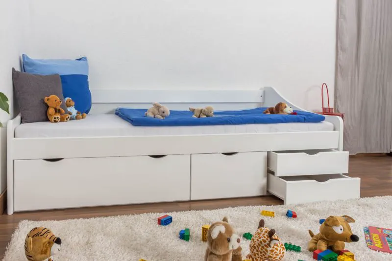 Bett 90x200 weiß