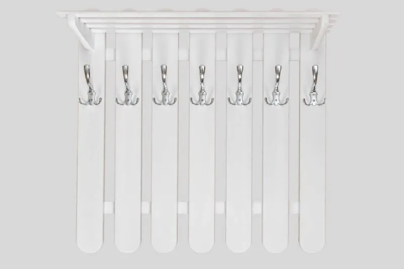 Garderobe weiß