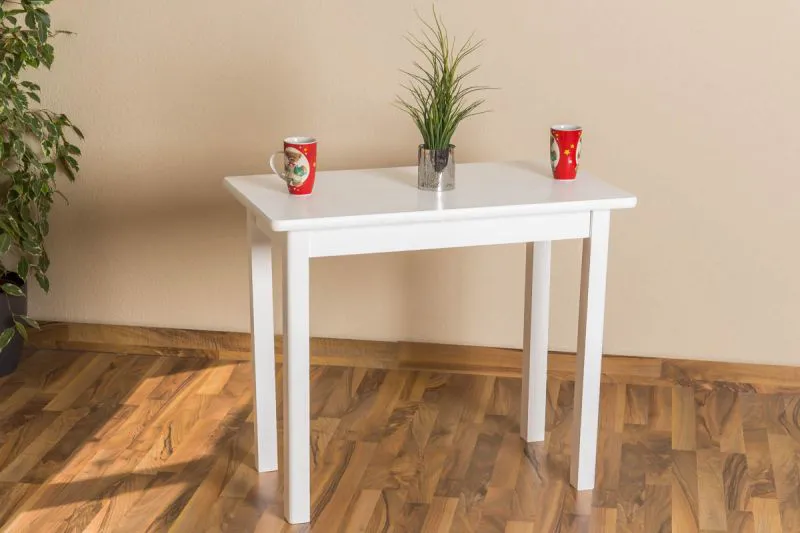 Weißer kleiner Tisch