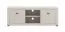 TV-Unterschrank | 2 Drehtüren | Farbe: Kaschmir | 4 Fächer | 2 Kabeldurchführung | ABS-Kanten | Maße: 147,5 x 41 x 53,5 cm | Griffe & Beine: Metall