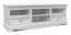 TV-Unterschrank Gyronde 10, Kiefer massiv Vollholz, weiß lackiert - 53 x 167 x 53 cm (H x B x T)