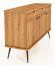 Kommode Rolleston 16 Kernbuche massiv geölt - Abmessungen: 87 x 144 x 46 cm (H x B x T)