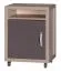 Jugendzimmer - Rollcontainer Tobias 10, Farbe: Braun / Grau - 60 x 40 x 40 cm (H x B x T)