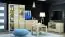 TV-Unterschrank Mochis 17, Farbe: Sonoma Eiche hell inklusive 3 Farbeinsätzen - Abmessungen: 66 x 120 x 34 cm (H x B x T), mit 1 Tür, 1 Schublade und 4 Fächern