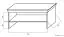 Couchtisch Wewak 10, Farbe: Sonoma Eiche - Abmessungen: 120 x 60 x 55 cm (B x T x H)