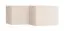 Schrankaufsatz für Kleiderschrank Tacuarembo 10 | Farbe: Beige | 2 Türen | Soft-Close-Funktion | Maße: 101,5 x 105 x 45 cm