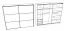 Schiebetürenschrank / Kleiderschrank Sabadell 14, Farbe: Weiß / Weiß Hochglanz - 222 x 269 x 64 cm (H x B x T)