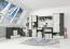 Jugendzimmer Kommode Sprimont 08, Farbe: Dunkelgrau / Grau - Abmessungen: 85 x 90 x 40 cm (H x B x T)