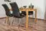 Esstisch Wooden Nature 116 Eiche massiv geölt - 140 - 180 x 90 cm (B x T)